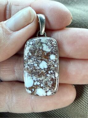 Wild Horse Rectangular Pendant